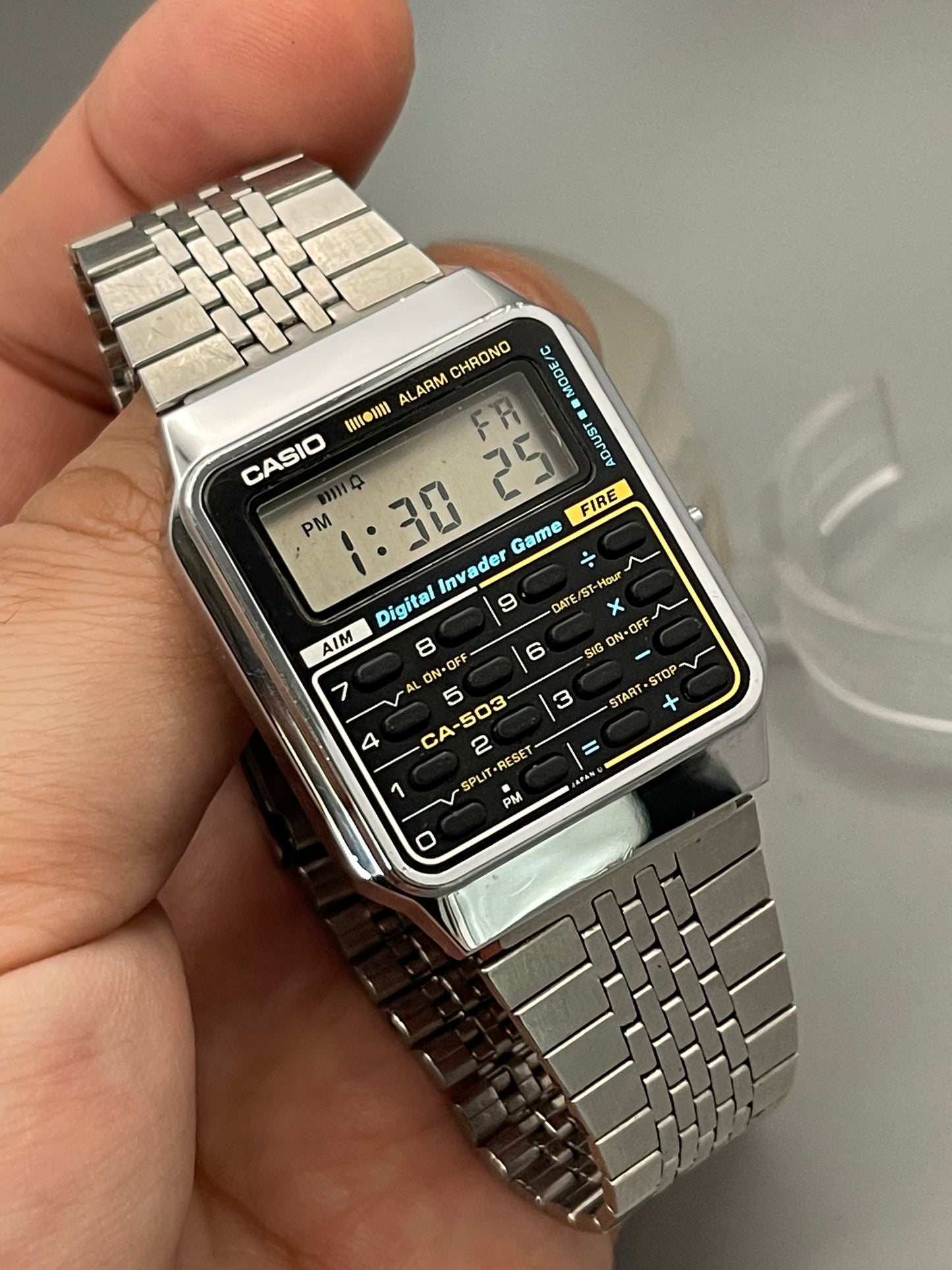 1985 Casio CA-503 Digital invader game