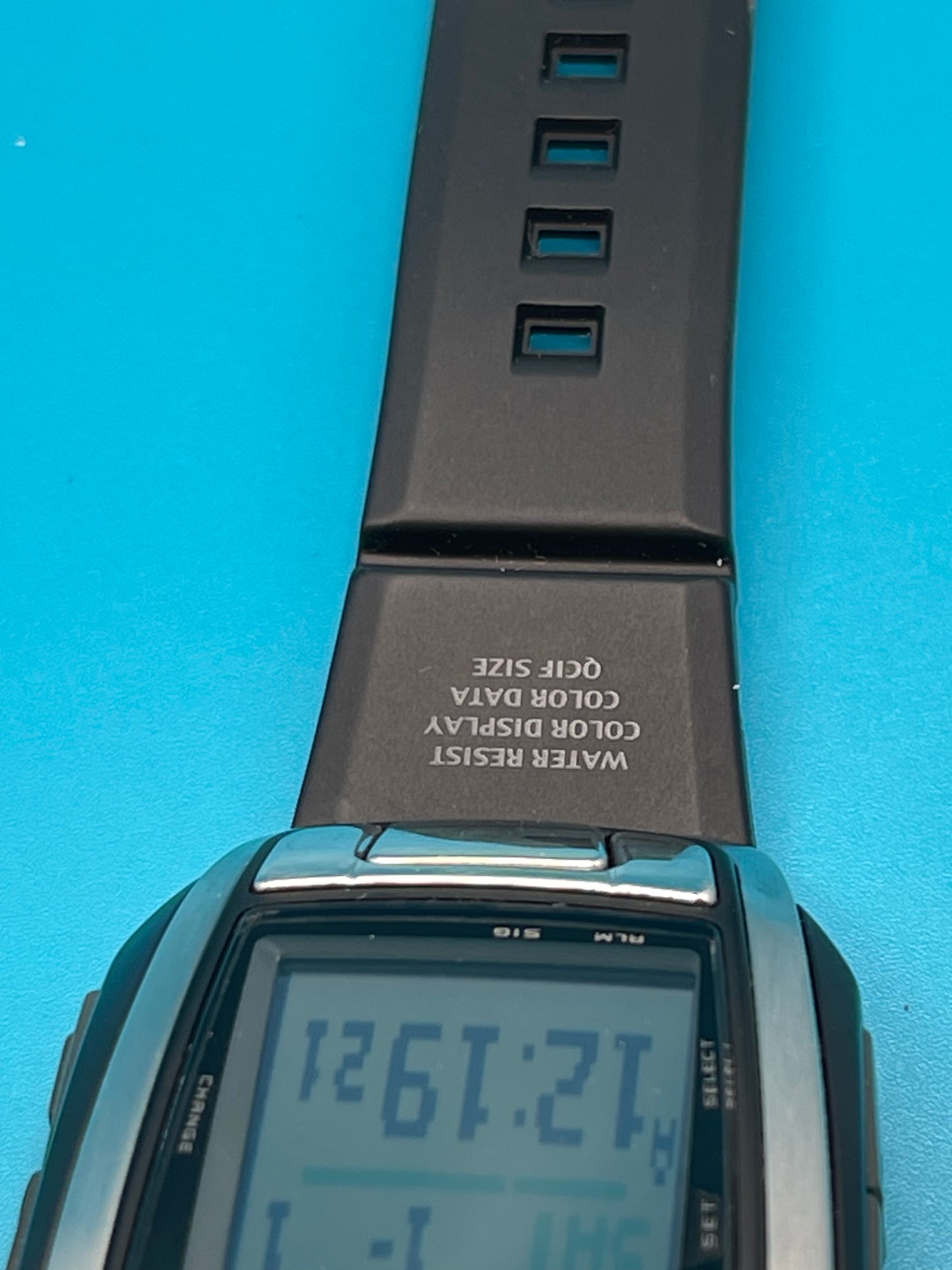Casio WQV-10 First colour wrist camera watch