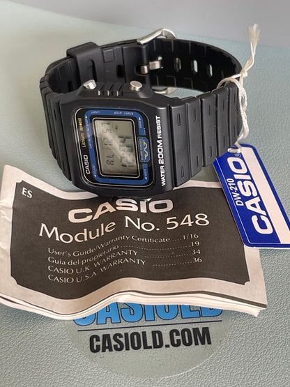 1984 Casio DW-210 Japan with box and tag