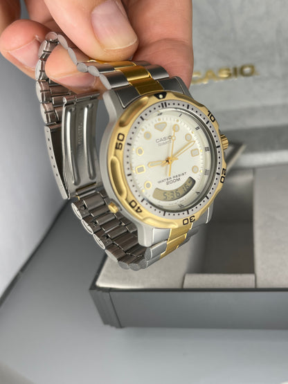1990 Casio Oceanus Divers watch, AD-702 new old stock