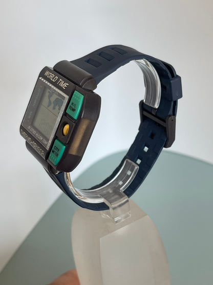 1980s/90s Zeon world time watch