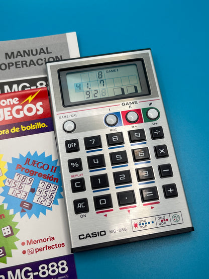 1982 rare Casio 3 Game and calculator NEW OLD STOCK