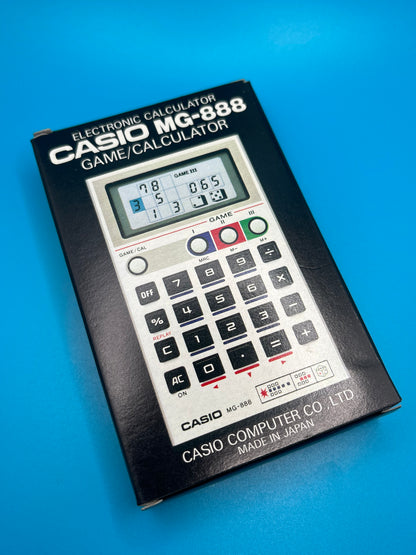 1982 rare Casio 3 Game and calculator NEW OLD STOCK