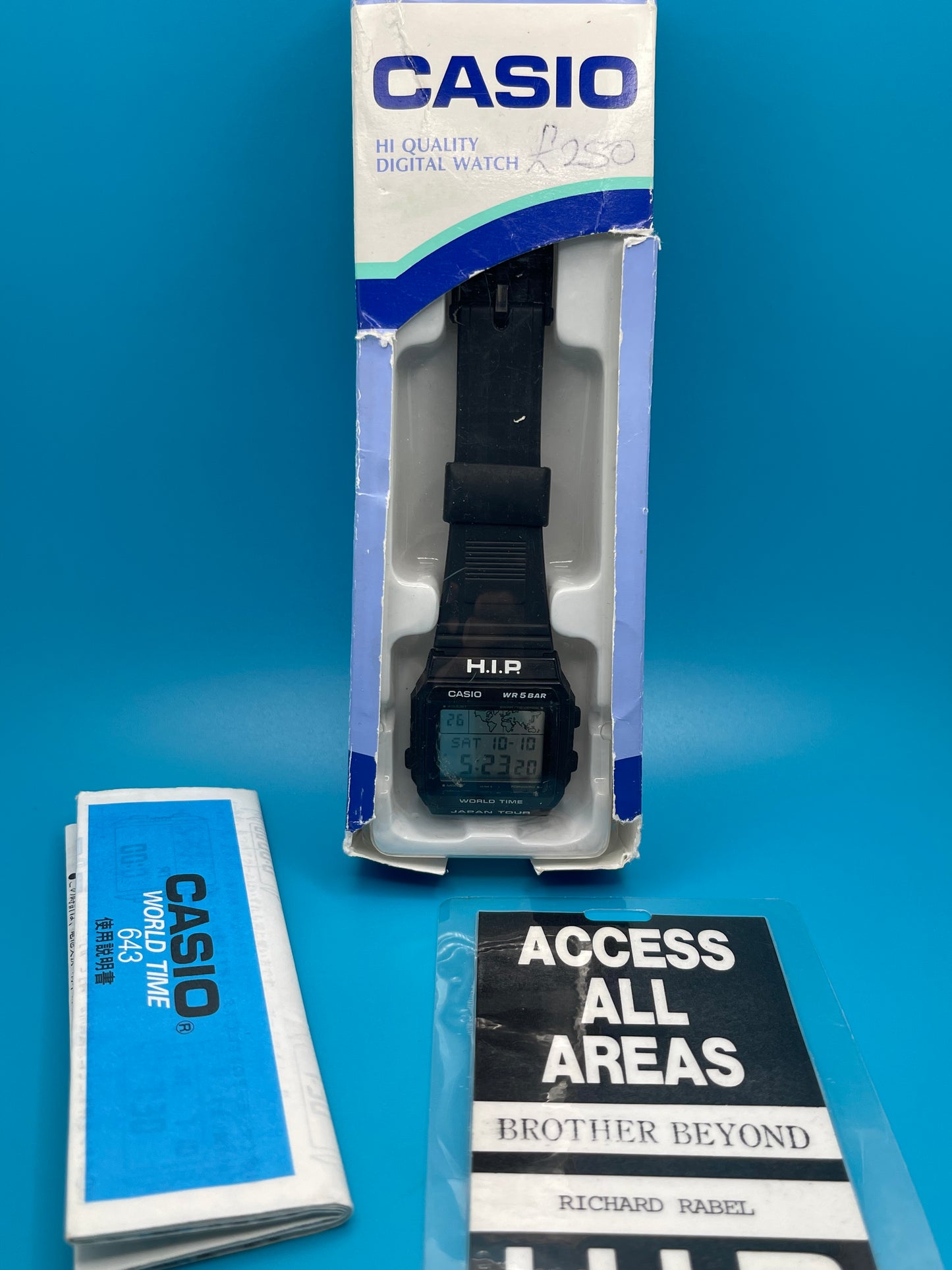 1988 Casio W-50u Japan - With original box
