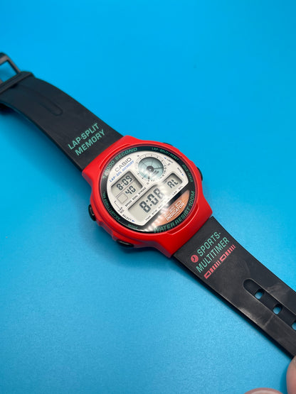 1993 Casio LED-10 Red case