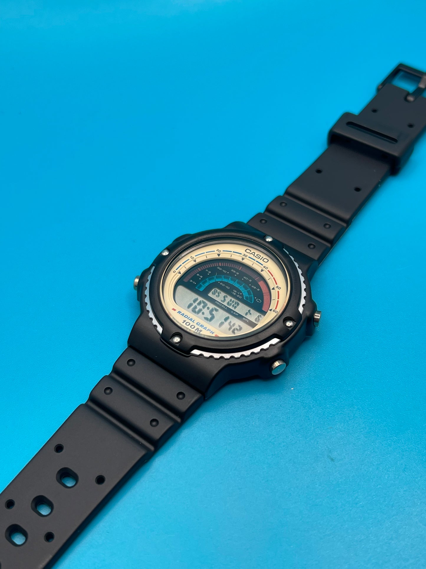 1986 Casio RGW-20 White New Old Stock