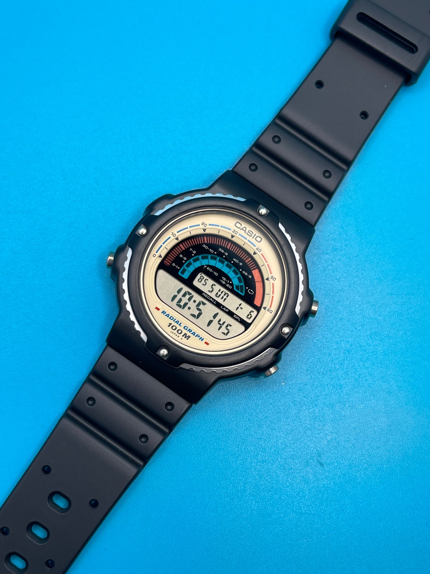 1986 Casio RGW-20 White New Old Stock