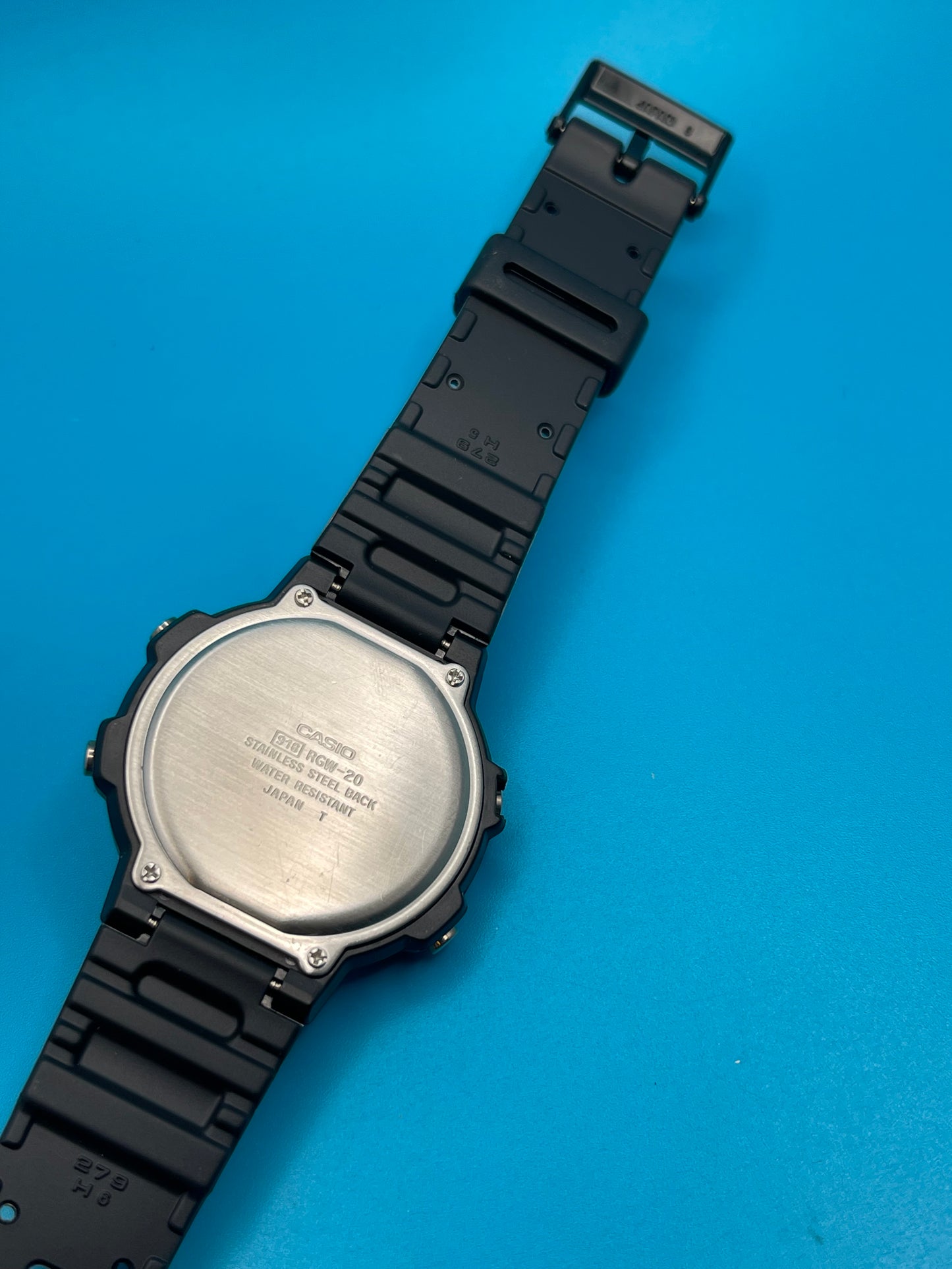 1986 Casio RGW-20 White New Old Stock