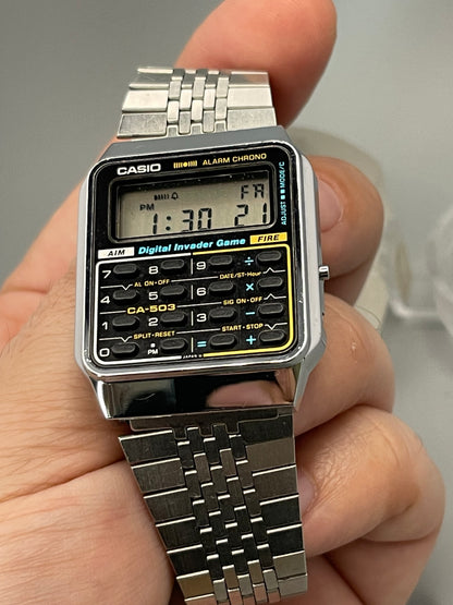 1985 Casio CA-503 Digital invader game
