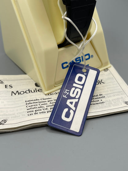 1984 Casio F-21 unused in its original box (RARE FIND)