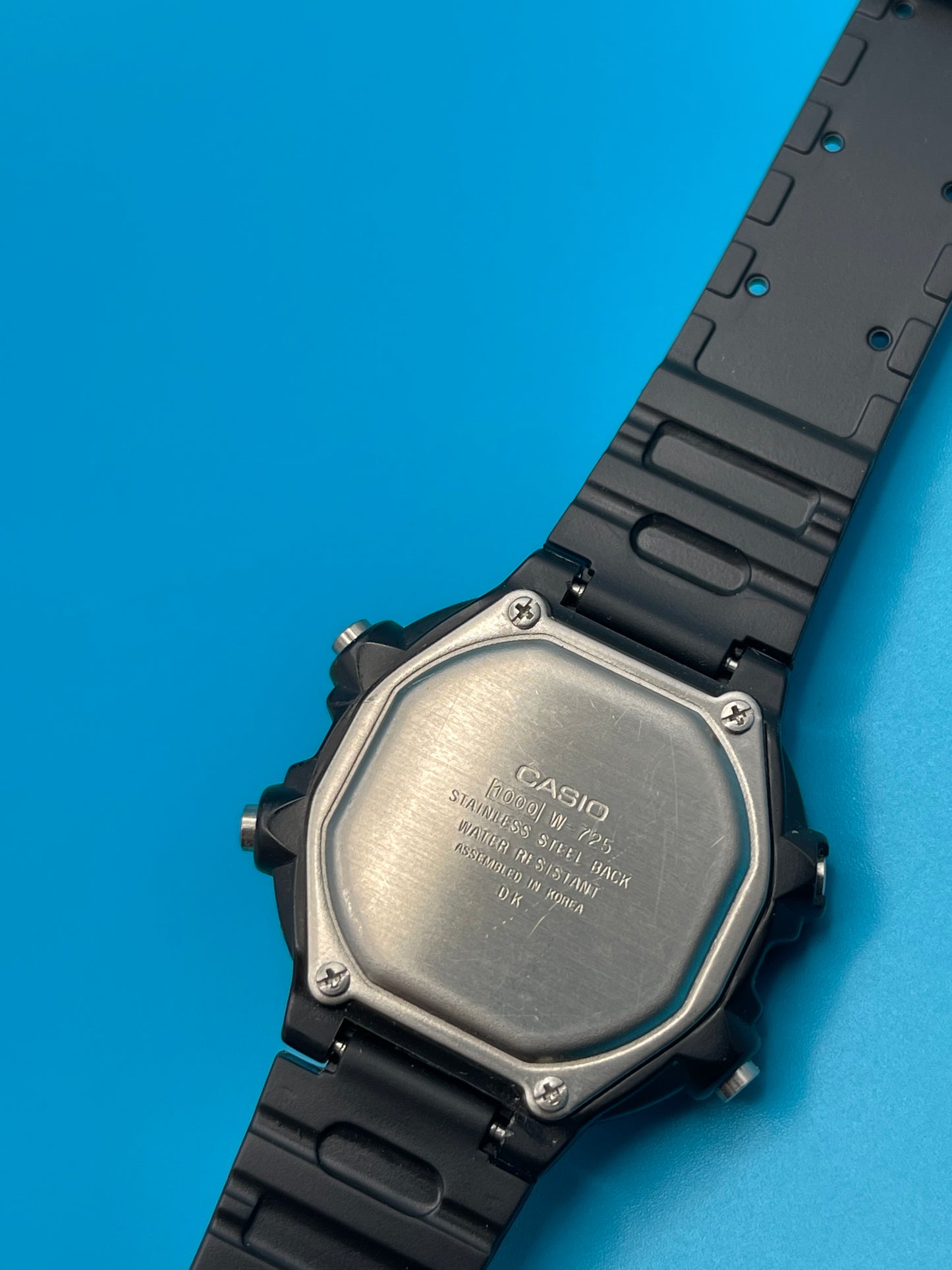 1992 Casio W-725 Rare colour