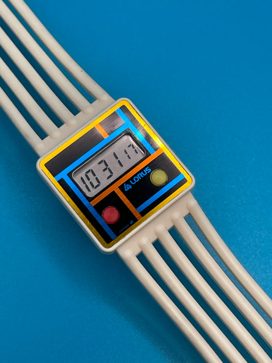 1982 LORUS digital watch RM 787878