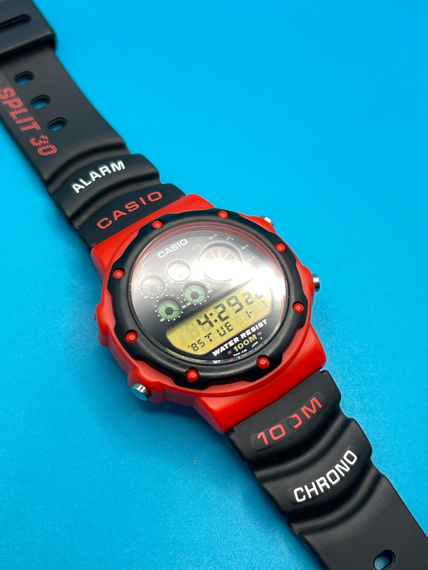 1992 Casio PGW-30 Rare red