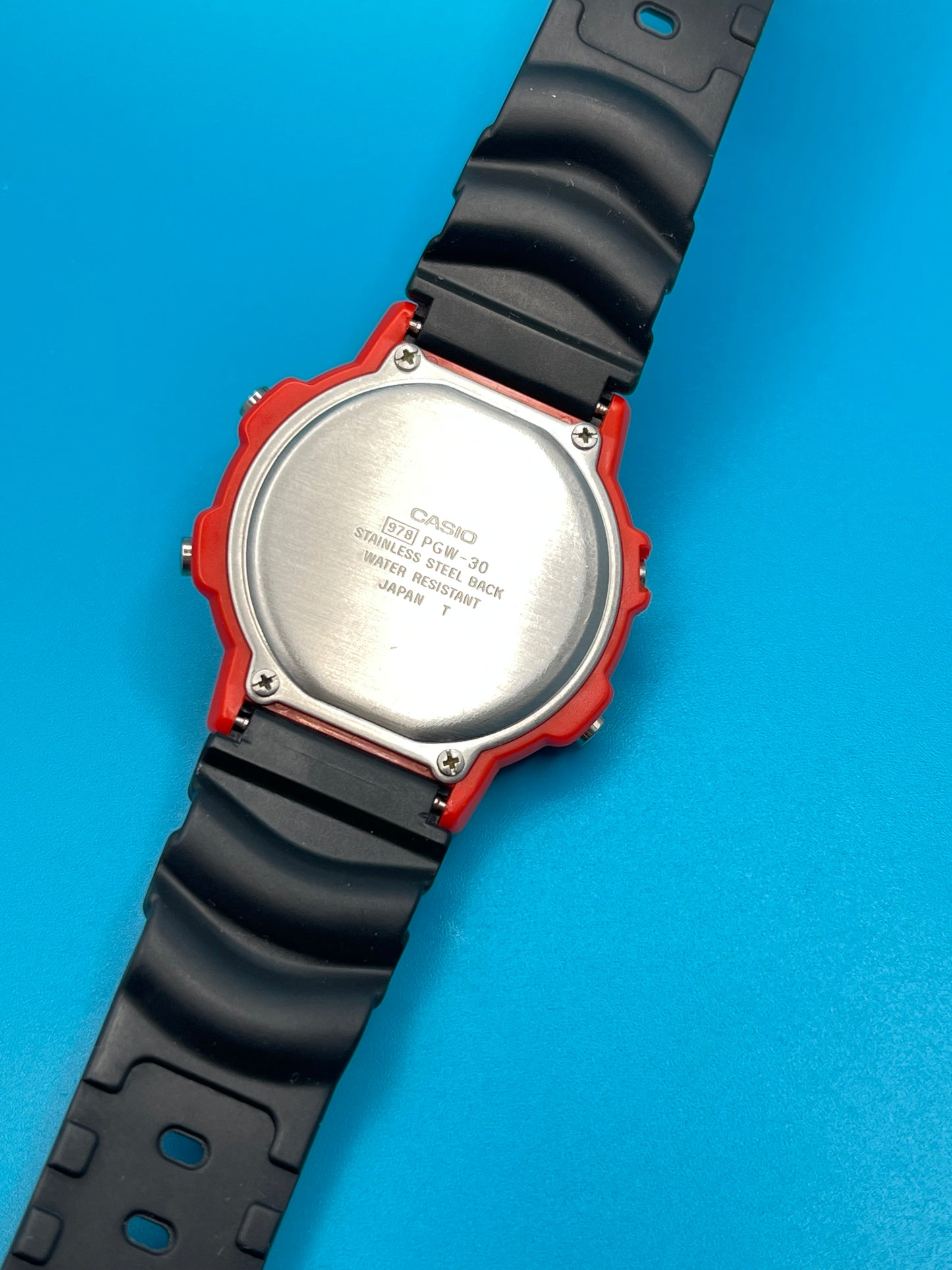 1992 Casio PGW-30 Rare red