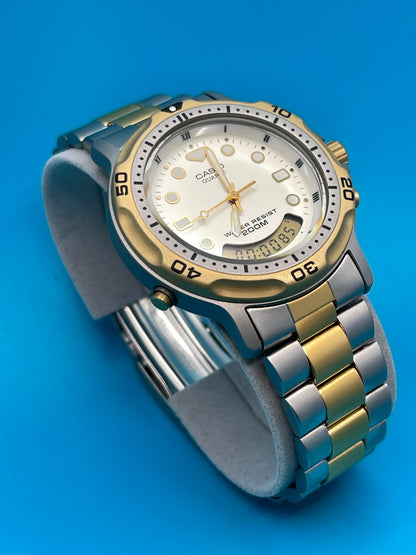 1990 Casio Oceanus 200M Divers watch, AD-702 new old stock