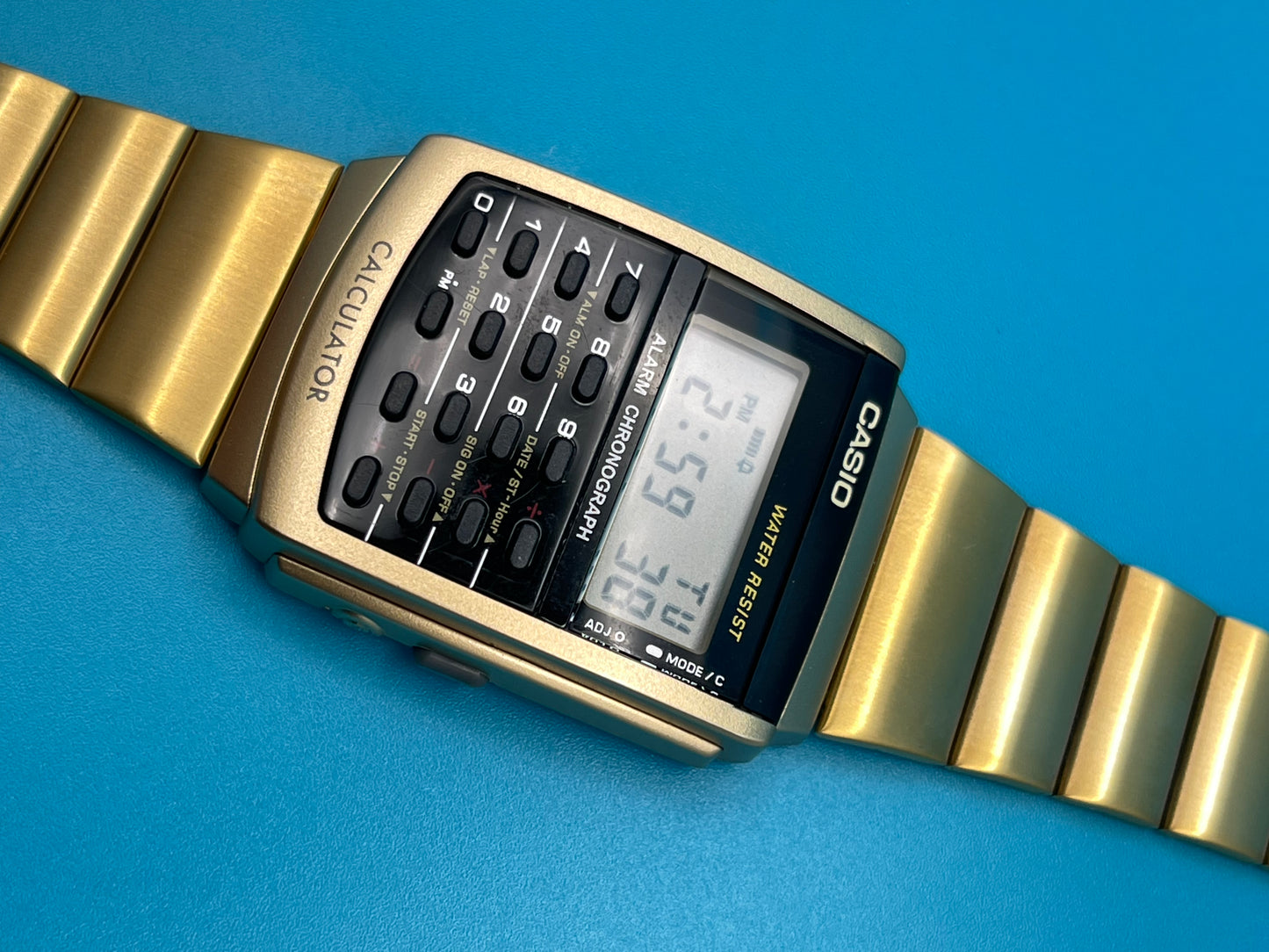 Casio CA-506 Gold