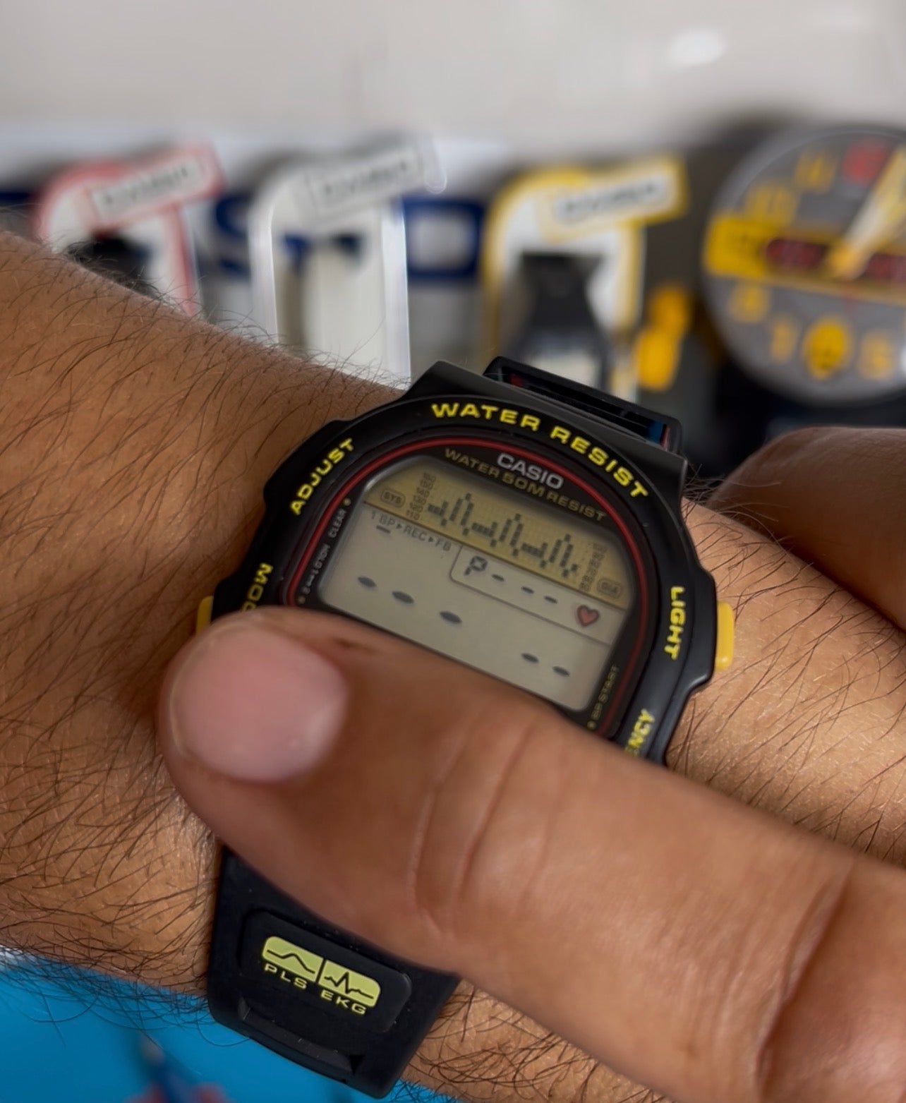 Casio BP-100 yellow. Brand new