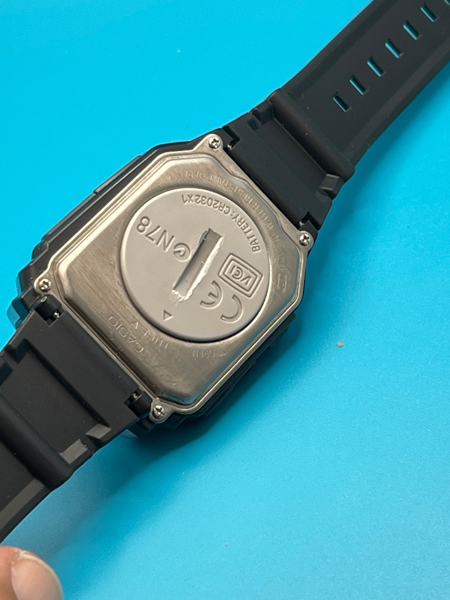 Casio WQV-10 First colour wrist camera watch