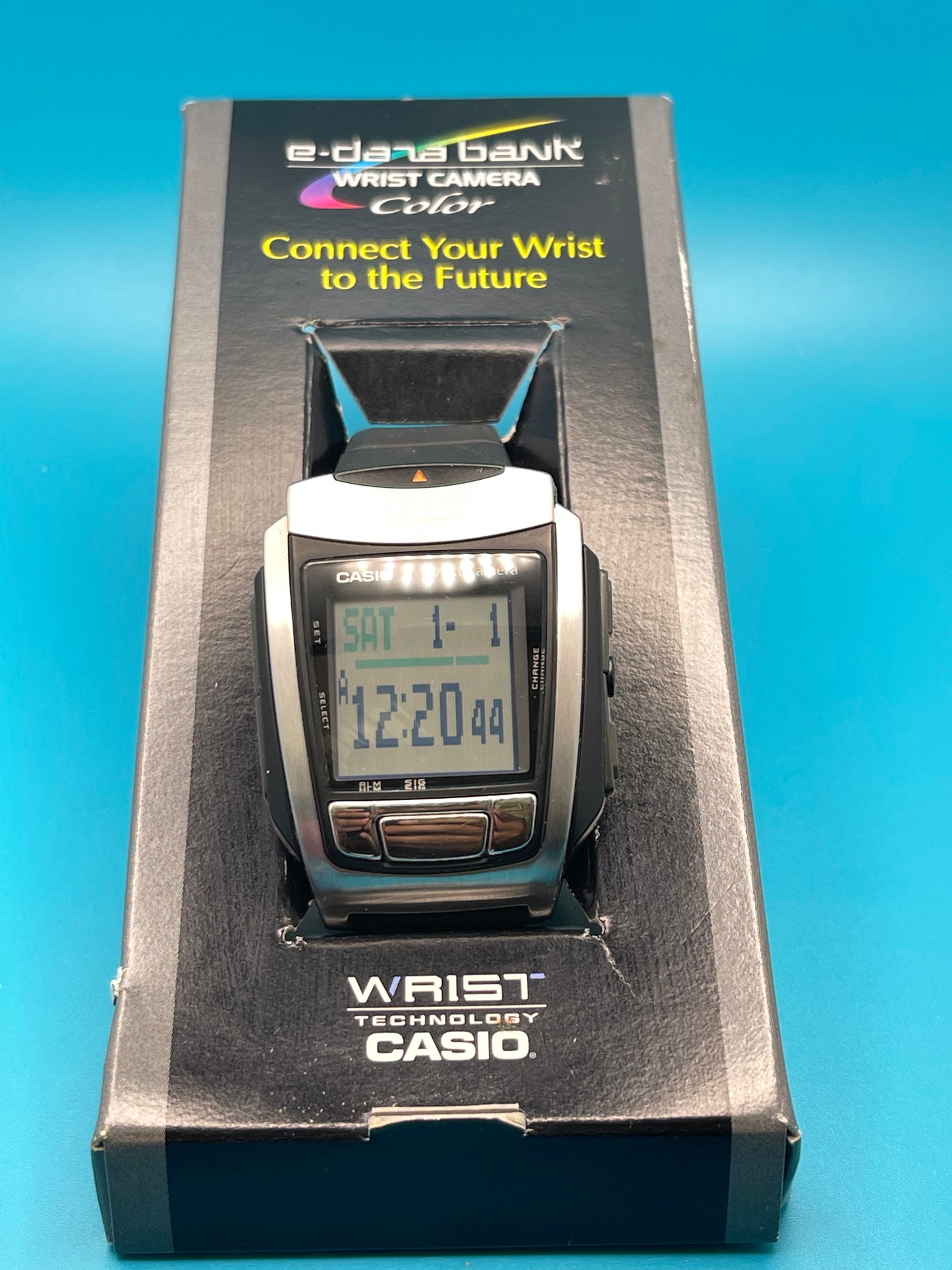 Casio WQV-10 First colour wrist camera watch