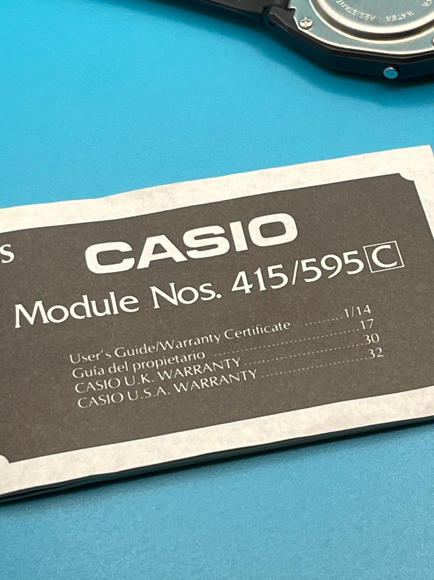 1984 Casio F-87 boxed