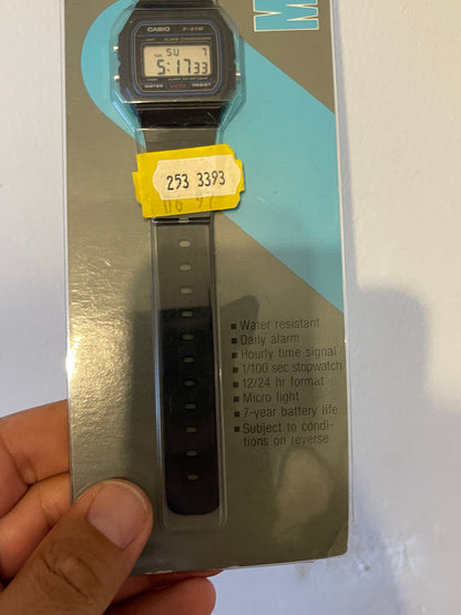 90s Casio F-91 Made in malaysia