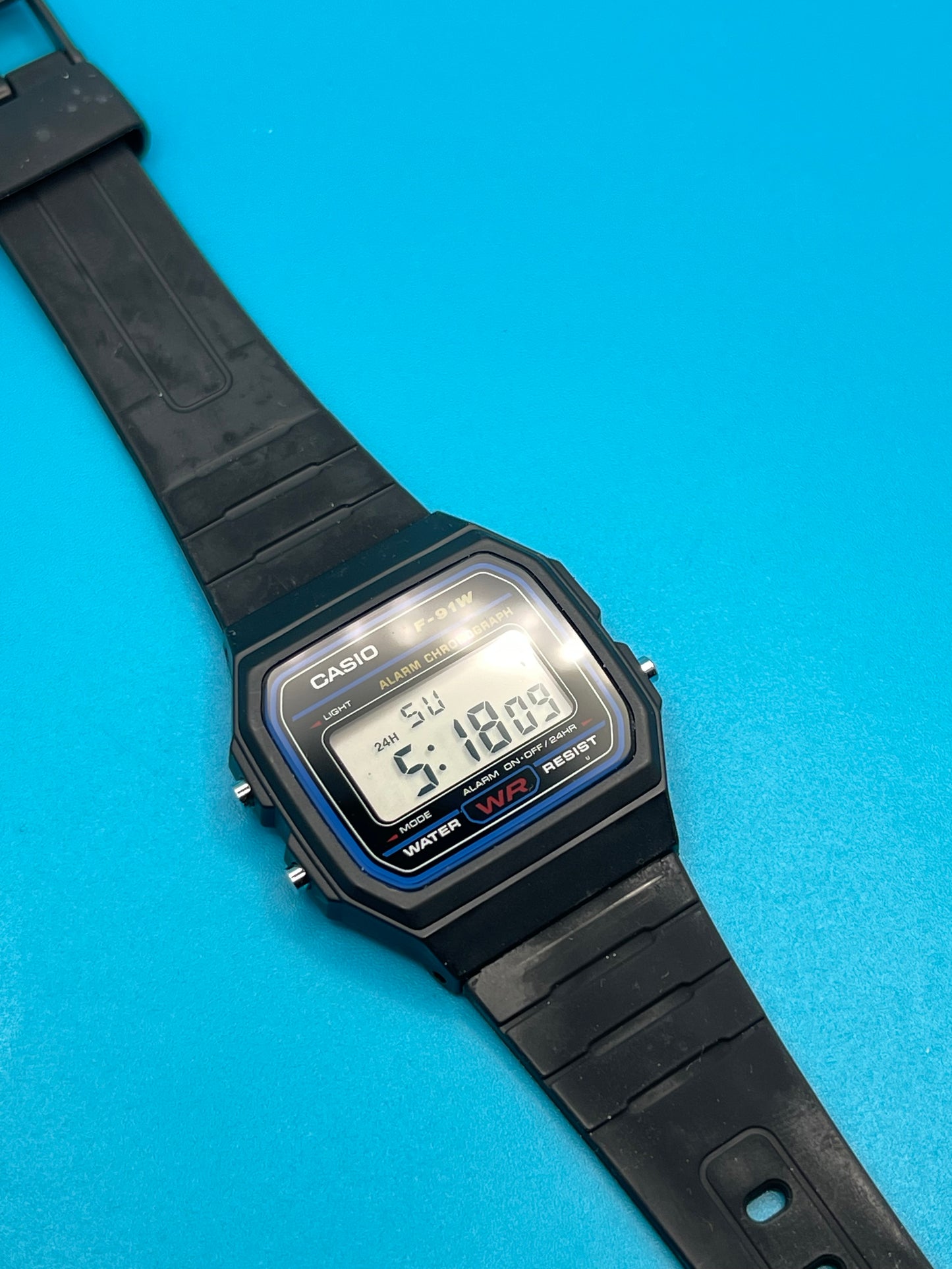 90s Casio F-91 Made in malaysia