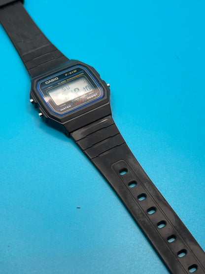 90s Casio F-91 Made in malaysia