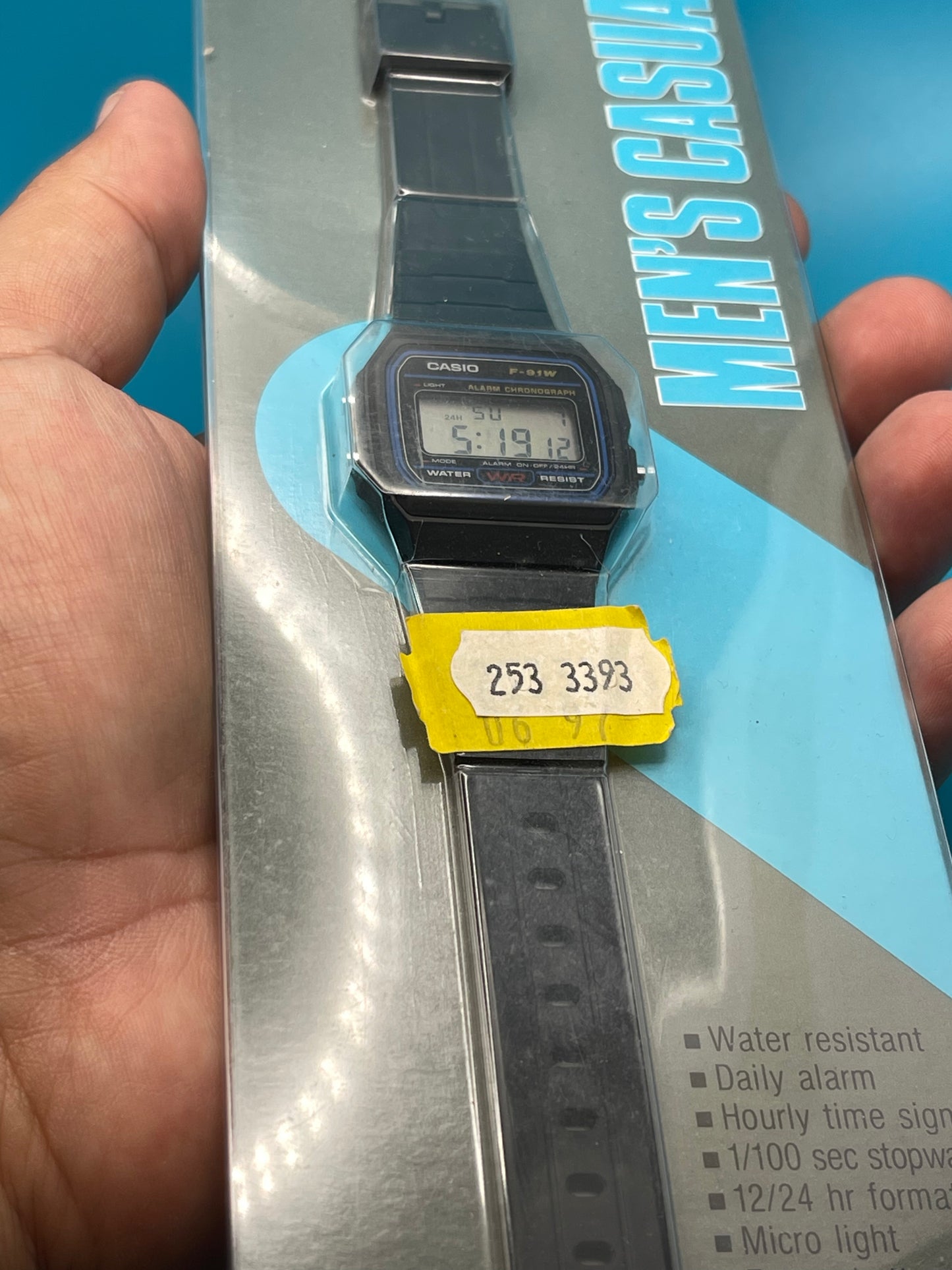 90s Casio F-91 Made in malaysia