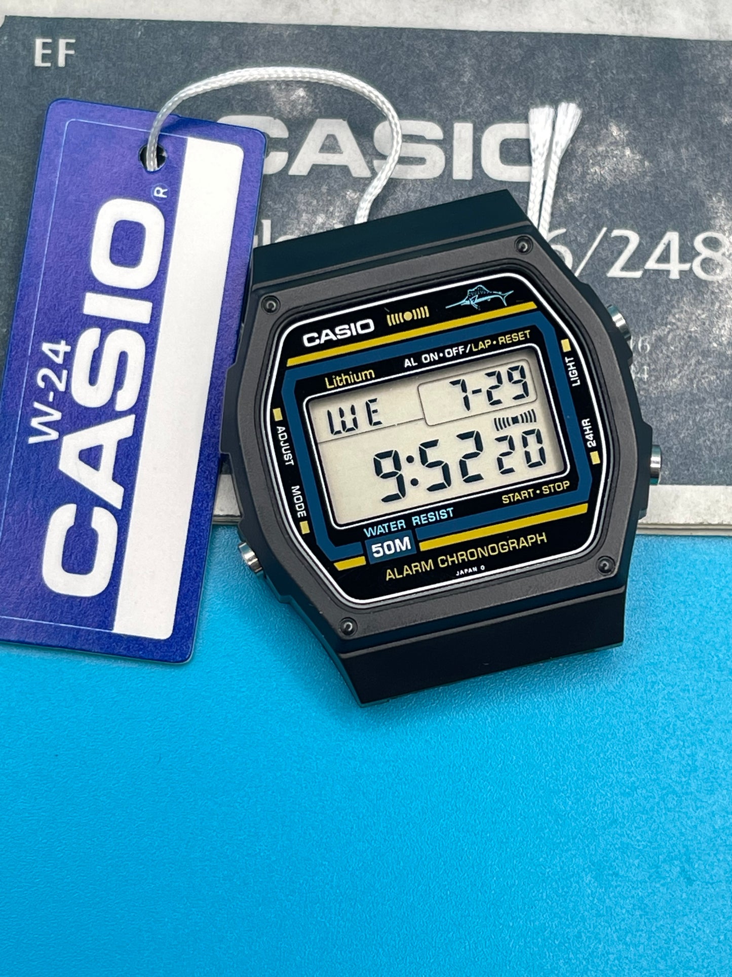 1984 Casio W-24 New Old Stock